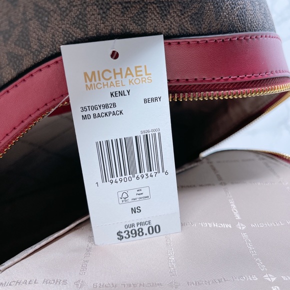 Michael Kors Kenly Medium Backpack - Picture 5 of 6
